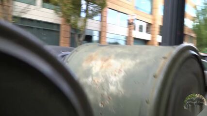 Topless Hottie Shows Big Natural Tits